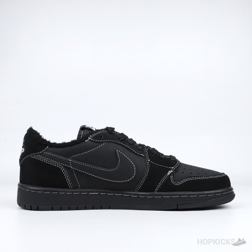 Travis Scott x Air Jordan 1 Retro Low OG SP Black Phantom (Dot Perfect)