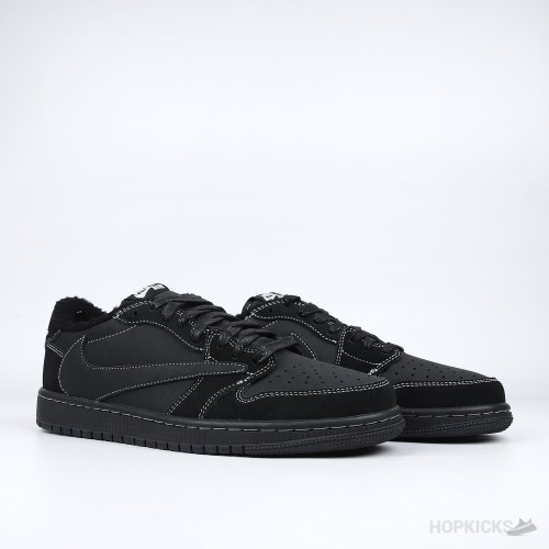 Travis Scott x Air Jordan 1 Retro Low OG SP Black Phantom (Dot Perfect)