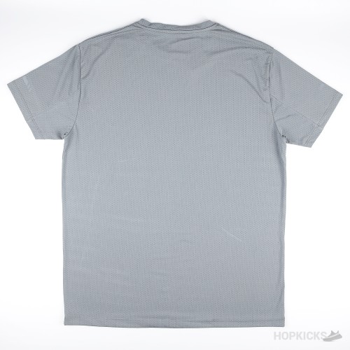 Nike Light Grey Dry-Fit Sports Shirt