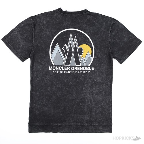 Moncler Back Mountain Logo Jersey T-Shirt
