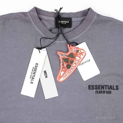 ESSENTIALS Jersey Crewneck Gray Tee