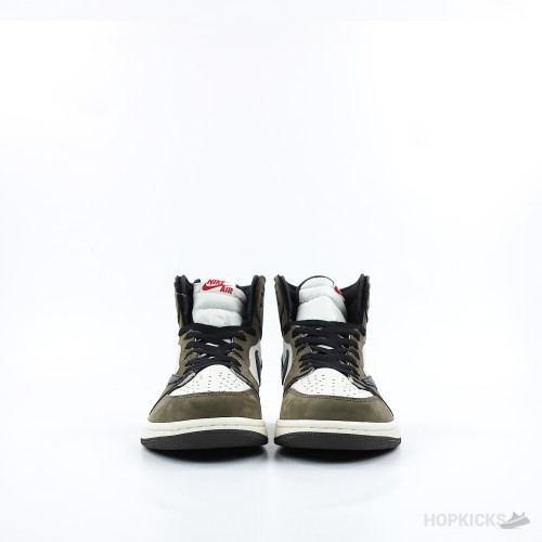 Air Jordan 1 Retro High OG x Travis Scott Mocha (Dot Perfect)