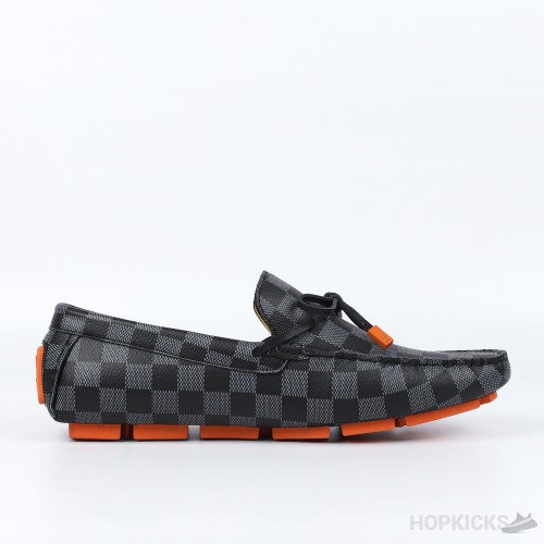 UA Louis Vuitton Driver Mocassin Black Grey