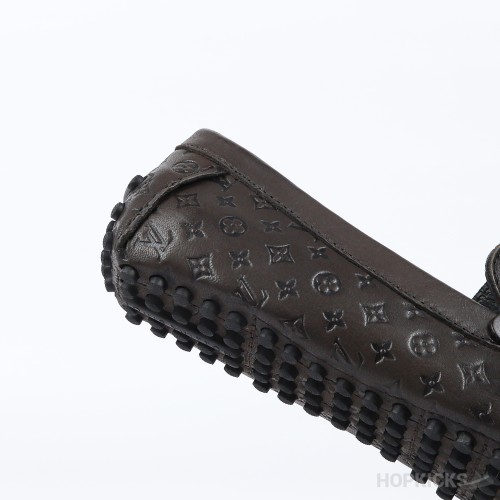 Louis Vuitton Hockenheim Moccasin Brown