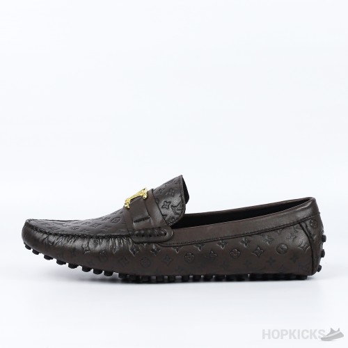 Louis Vuitton Hockenheim Moccasin Brown