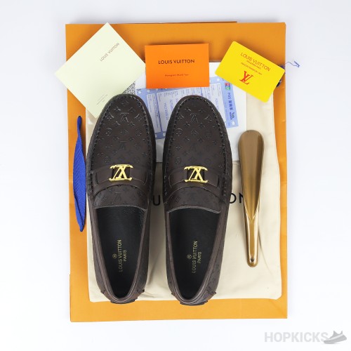 Louis Vuitton Hockenheim Moccasin Brown