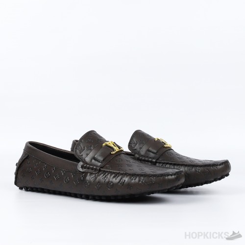 Louis Vuitton Hockenheim Moccasin Brown