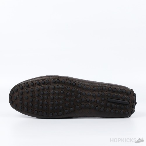 Louis Vuitton Hockenheim Moccasin Brown