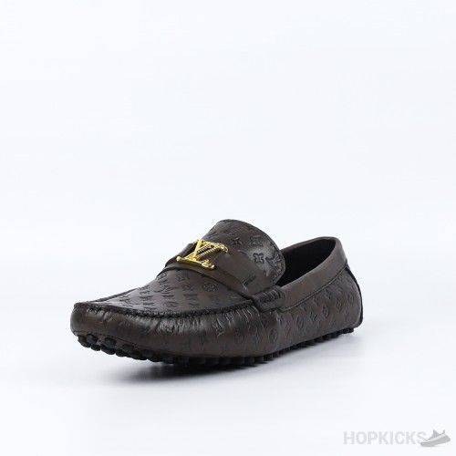 Louis Vuitton Hockenheim Moccasin Brown