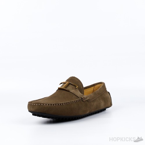 Tod's T Timeless Suede Loafers