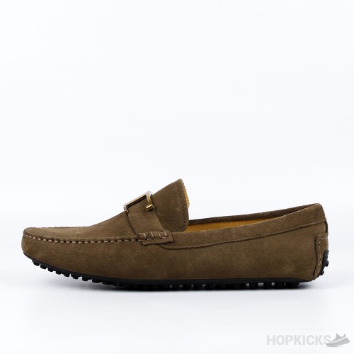 Tod's T Timeless Suede Loafers