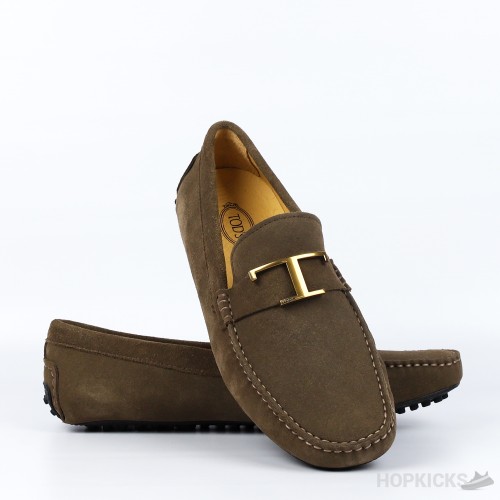 Tod's T Timeless Suede Loafers