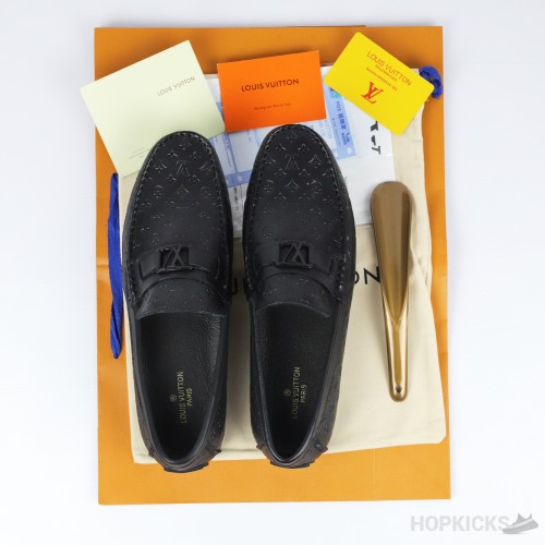 Louis Vuitton Hockenheim Moccasin Black