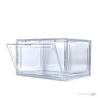 Clear Acrylic Premium Stackable Shoe / business Sneaker Display Box