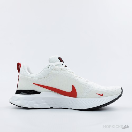 Nike React Infinity Run Flyknit 3 White Red (Premium Plus Batch) Nike React Infinity Run Flyknit 3 White Red (Premium Plus Batch)