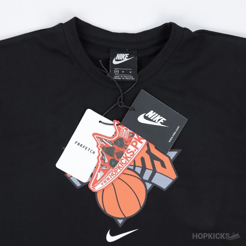 Nike Newyork Knicks Black T-Shirt