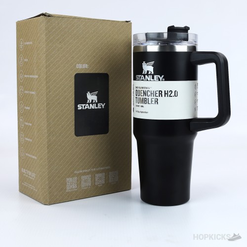 Quencher H2.0 FlowState Tumbler Black 30 oz