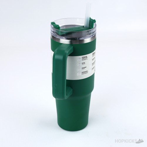 Quencher H2.0 FlowState Tumbler Dark Green 30 oz