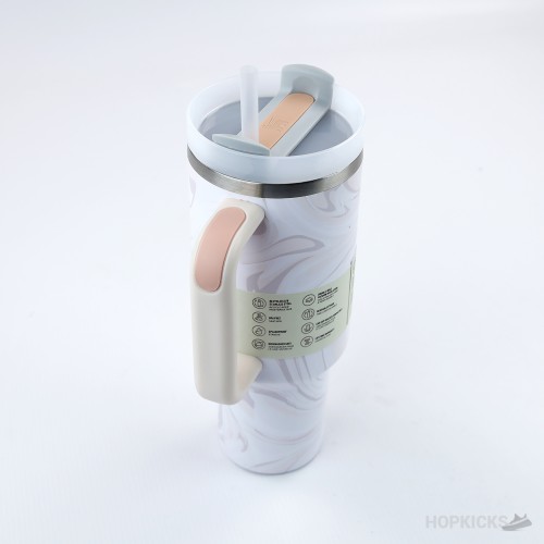 Quencher Tumbler Marble Pattern 40 OZ