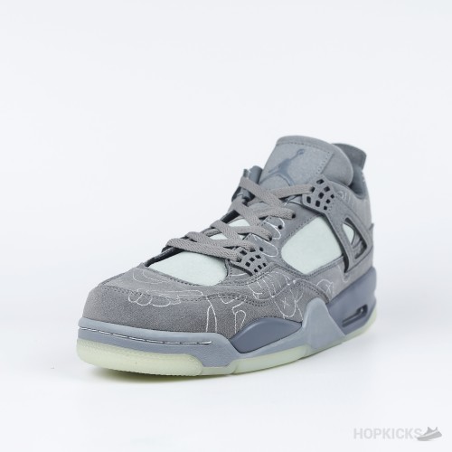 Air Jordan 4 x Kaws Grey (Glow in the Dark) (Premium Batch) Air Jordan 4 x Kaws Grey (Glow in the Dark) (Premium Batch)