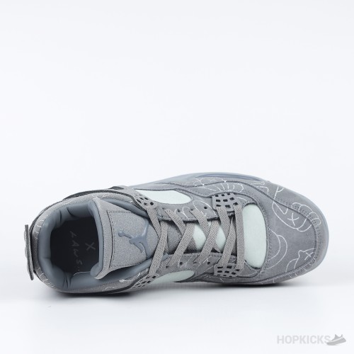 Air Jordan 4 x Kaws Grey (Glow in the Dark) (Premium Batch) Air Jordan 4 x Kaws Grey (Glow in the Dark) (Premium Batch)