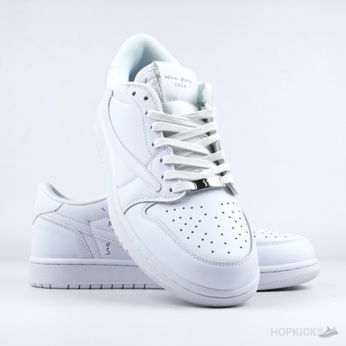 Travis Scott x Air Jordan 1 Low “White Party”  (Dot Perfect)