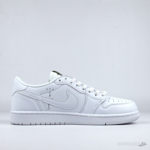 Travis Scott x Air Jordan 1 Low “White Party”  (Dot Perfect)