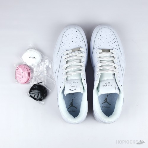 Travis Scott x Air Jordan 1 Low “White Party”  (Dot Perfect)