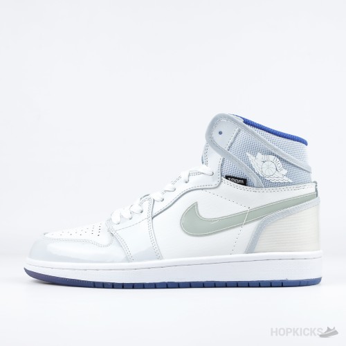 Air Jordan 1 High OG Zoom White Racer Blue (Premium Batch)