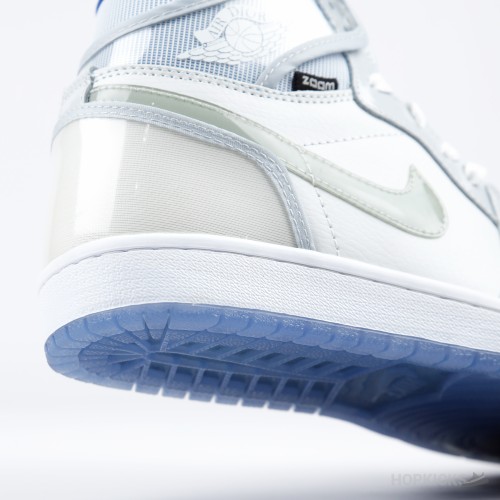 Air Jordan 1 High OG Zoom White Racer Blue (Premium Batch)