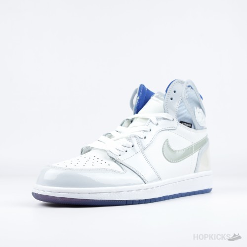 Air Jordan 1 High OG Zoom White Racer Blue (Premium Batch)
