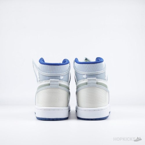 Air Jordan 1 High OG Zoom White Racer Blue (Premium Batch)