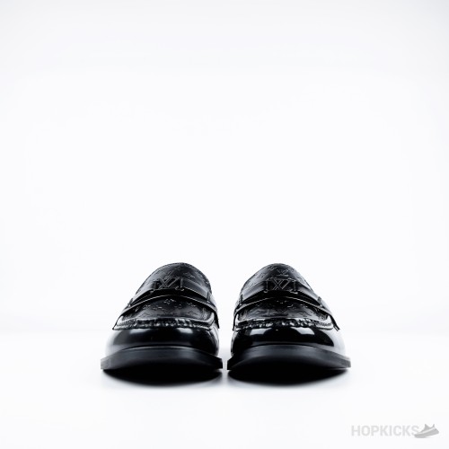 LV Major Loafer Embossed Monogram Pattern Black (1:1)