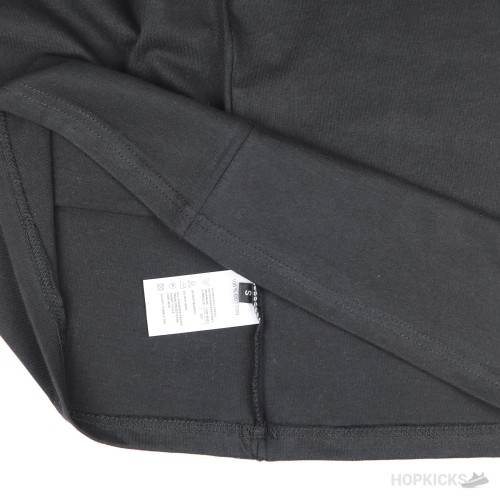 Prada Metal Logo Black T-Shirt