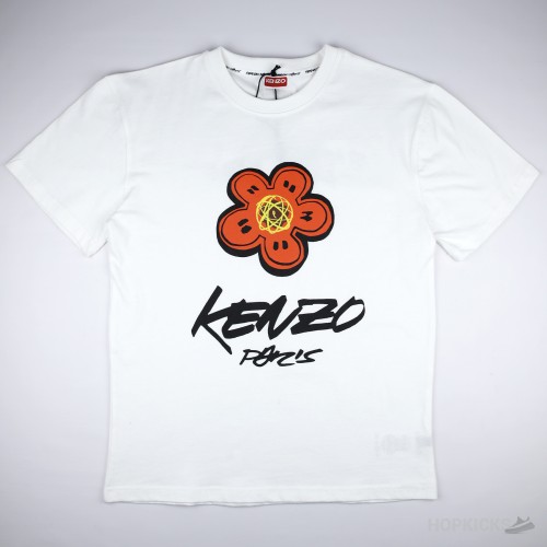 Keenzo Boke-flower Paris White T-shirt