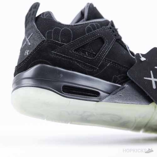 Air Jordan 4 x Kawas Black