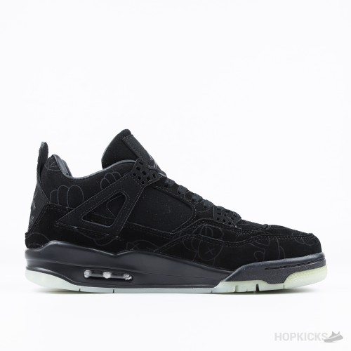 Air Jordan 4 x Kawas Black