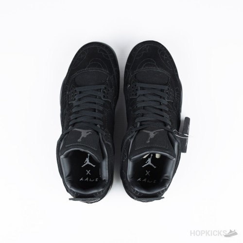 Air Jordan 4 x Kawas Black