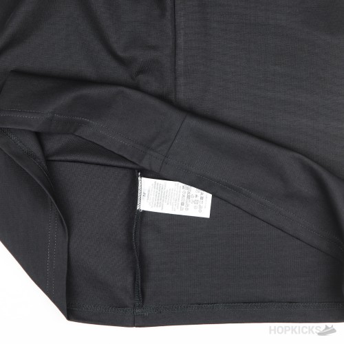 Maison Margiela embroidered logo Black T-shirt