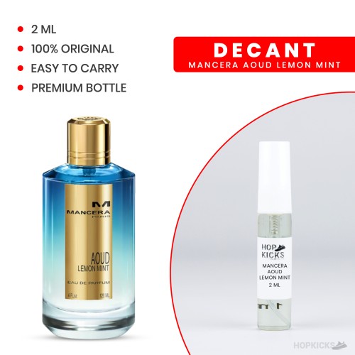 Mancera Aoud Lemon Mint | Original Decant