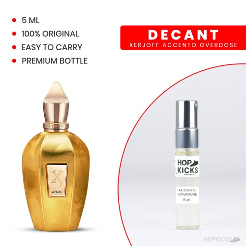 Xerjoff Accento Overdose | 5ml | Original Decant
