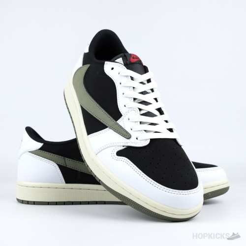 Travis Scott x Air Jordan 1 Low OG 'Olive' (Premium Plus Batch)