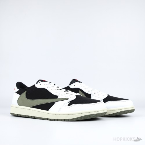 Travis Scott x Air Jordan 1 Low OG 'Olive' (Premium Plus Batch)