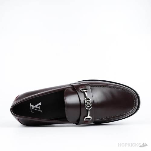 Louis Vuitton Montaigne Loafer Maroon (1:1)
