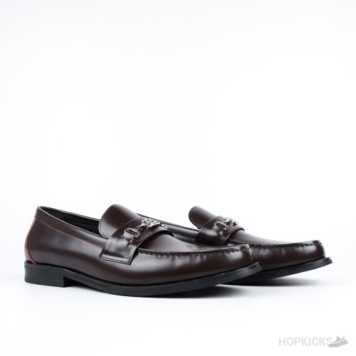 Louis Vuitton Montaigne Loafer Maroon (1:1)