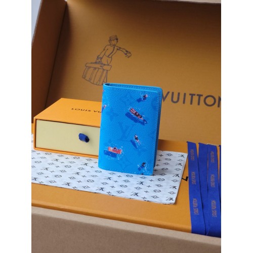 Louis Vuitton Pocket Organizer (Monogram Chess/Climbing Theme)