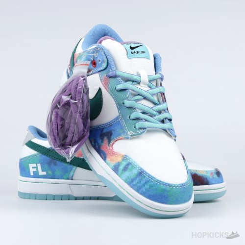 Nike Futura Laboratories x Dunk SB Low Bleached Aqua (Premium Plus Batch)
