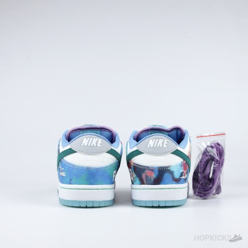 Nike Futura Laboratories x Dunk SB Low Bleached Aqua (Premium Plus Batch)