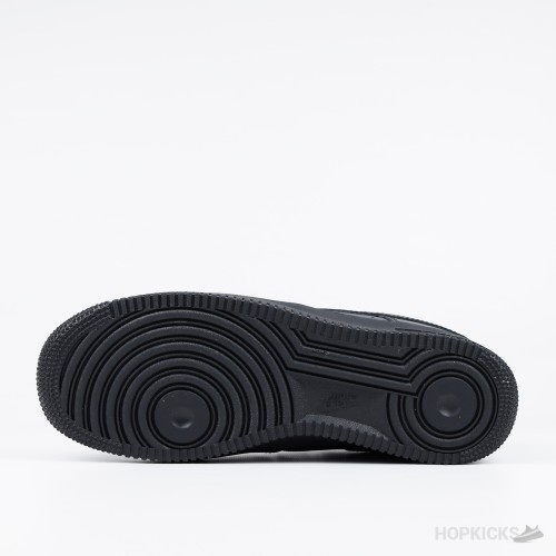 SWOOSH x Nike Air Force 1 Low "Triple Triple Black" (Premium Plus Batch)