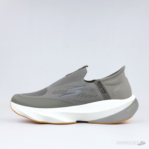 Skechers Hands Free Slip-ins: GO WALK Arch Fit 2.0 – Hyper Burst (Taupe/Grey)